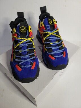 JAVI Dominance Sneakers Youth 5.5Y Blue Red Yellow NEW IN BOX NIB Chunky Shoes